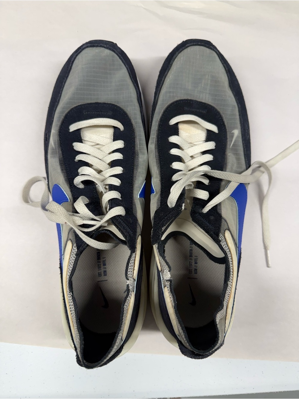 Nike NSW Waffle 1 "Racer Blue" (DD8014-003) — Men's US 12